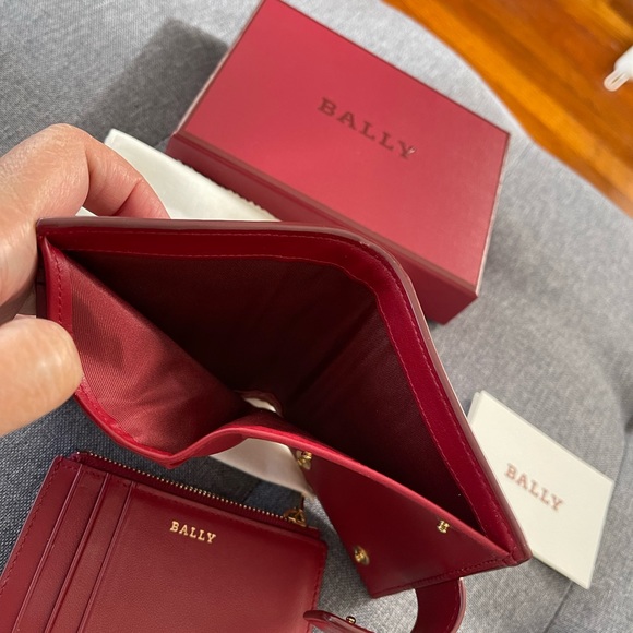 BALLY Small Rosso Wallet - Picture 3 of 8